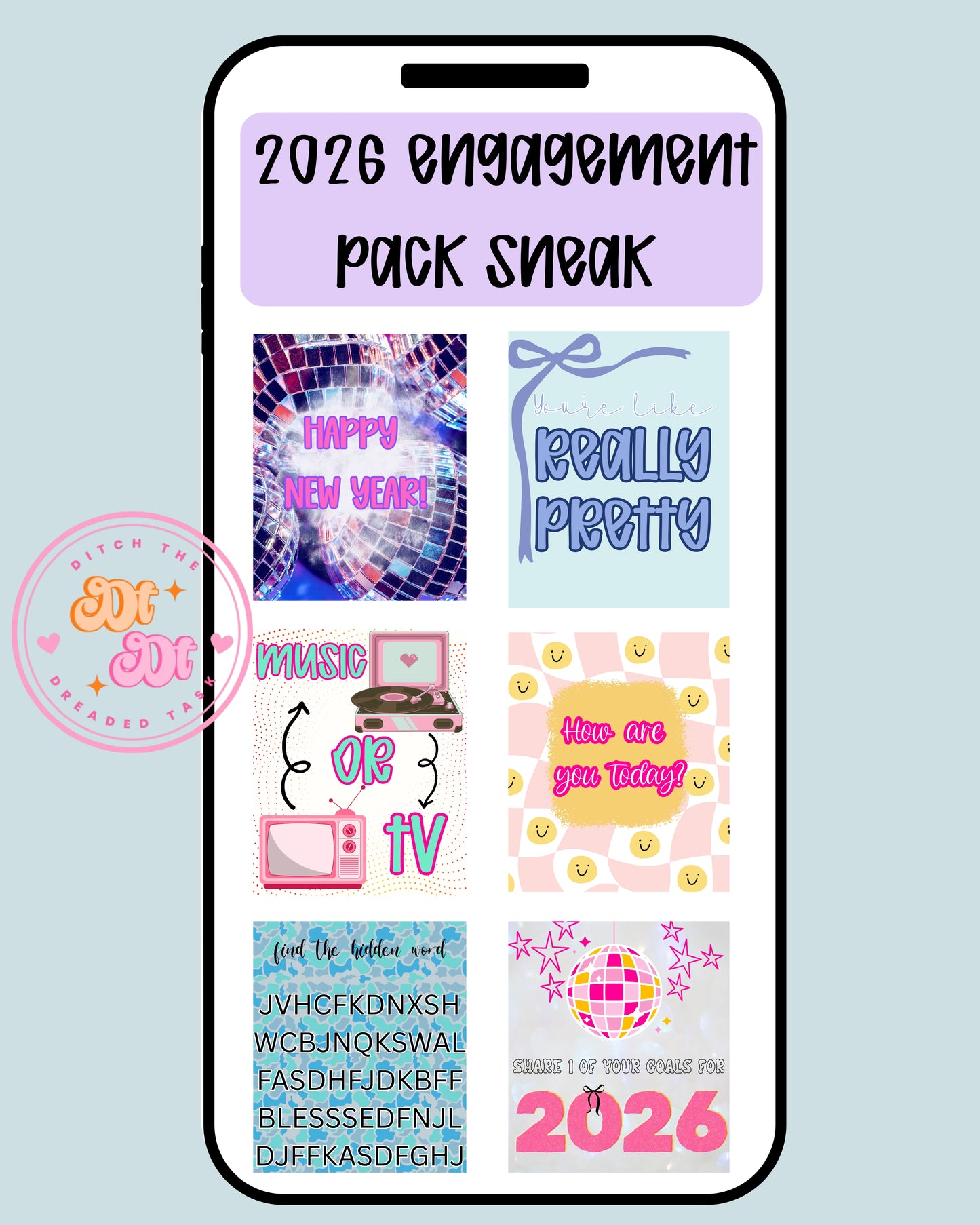 2026 Engagement Graphic Bundle